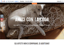 Tablet Screenshot of amiciconlacoda.com